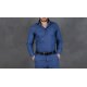 Camicia 100% Cotone Jeans Blu di Genova