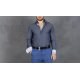 Camicia 100% Cotone Jeans Blu di Amalfi